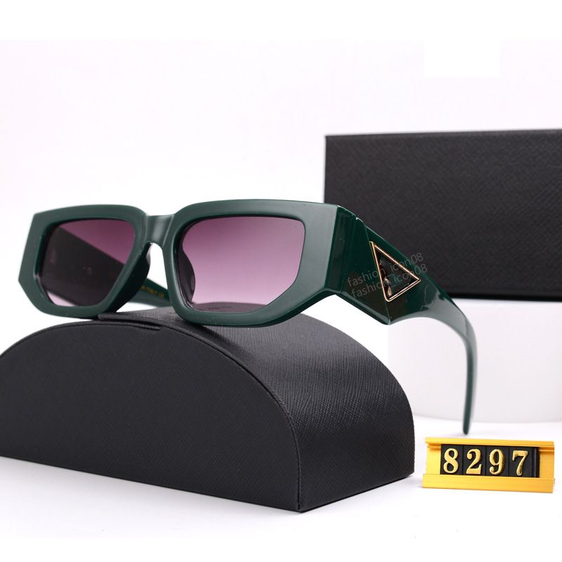 Designer Fashion occhiali da sole classici occhiali occhiali occhiali da sole la spiaggia uomo mix di colori triangolari opzionali Accessori regalo + scatole + scatole
