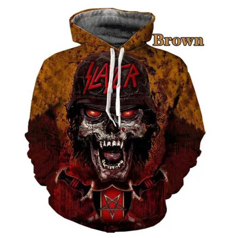 Men's Hoodies Sweatshirts Killer Womens/Mens Metal Rock Band Casual Metal 3D Printed Top Hoodie Autumn and Winter Sports Shirt Long Sleep Hoodie