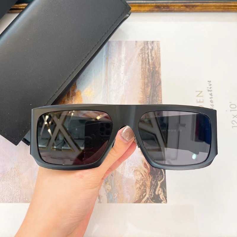 Selezionati Nuovi occhiali da sole Saint Box Instagram Celebrity Internet Street Shot stesso metallo