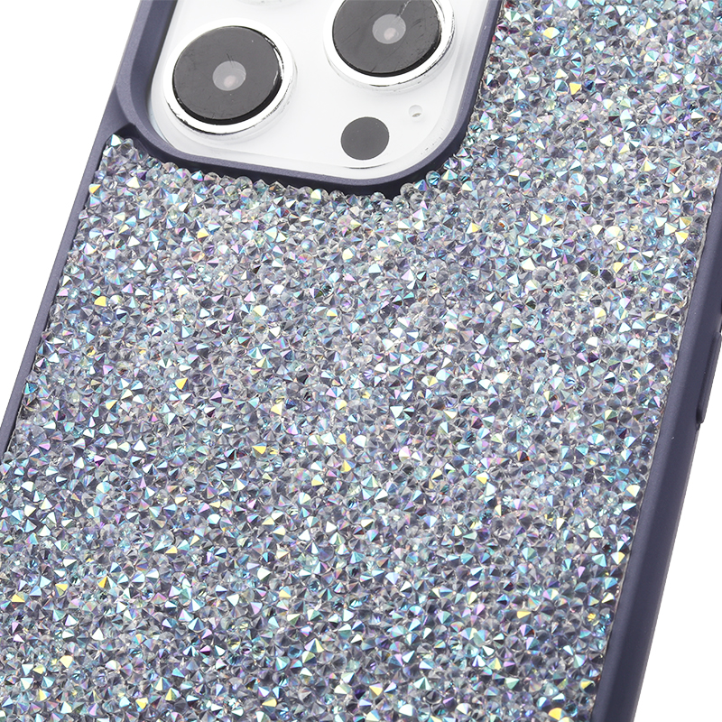 Luxury 3D Glitter Sparkle Diamond Phone Case för iPhone 11 12 13 14 15 Pro Max TPU Bling stockskyddande skyddsskydd