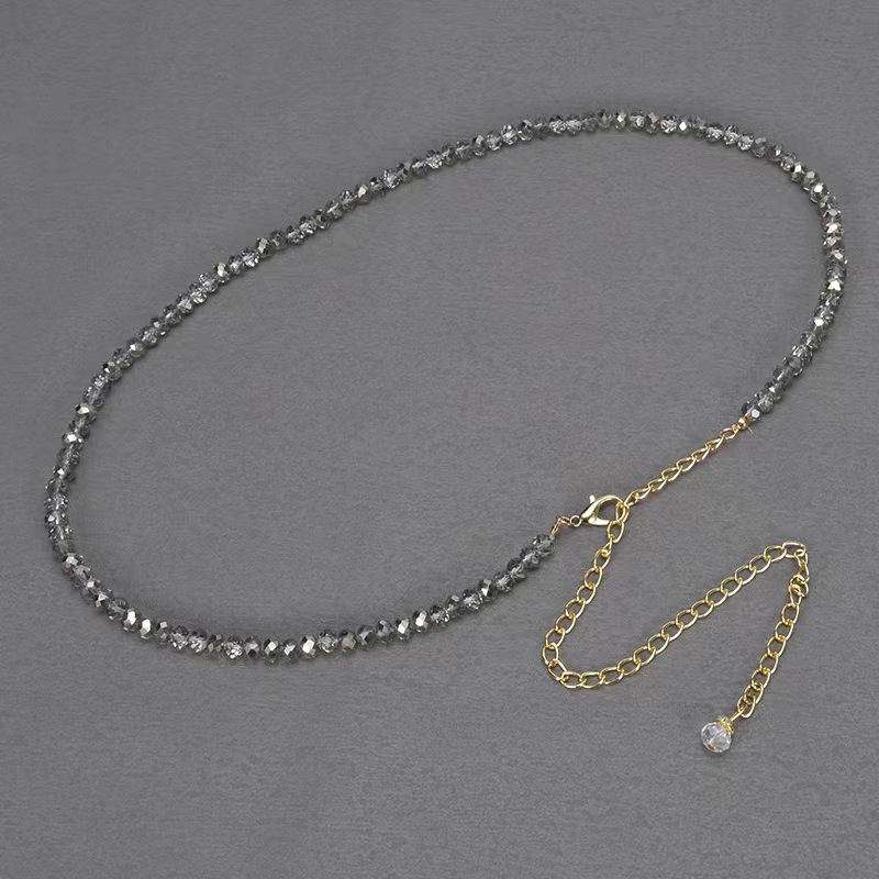 /Los Modemarke einfache schwarze Perlen Kurz Halskette weibliche Schmuck Frauen Halskette Bijoux Femme Ladies Party Halskette