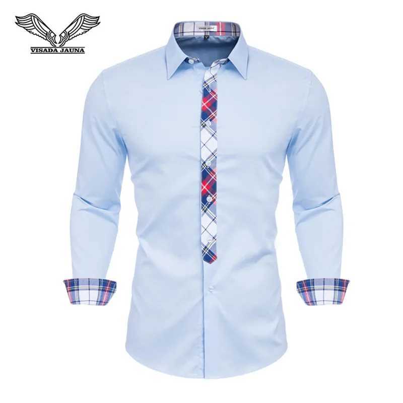 Erkekler Elbise Gömlek Yeni Varış 2019 Beyaz Gömlek Erkekler Uzun Slve Business Casual Gömlek Erkek Elbise Gömlek Konforlu Giyim Camisa Maskulina N5141 Y240514