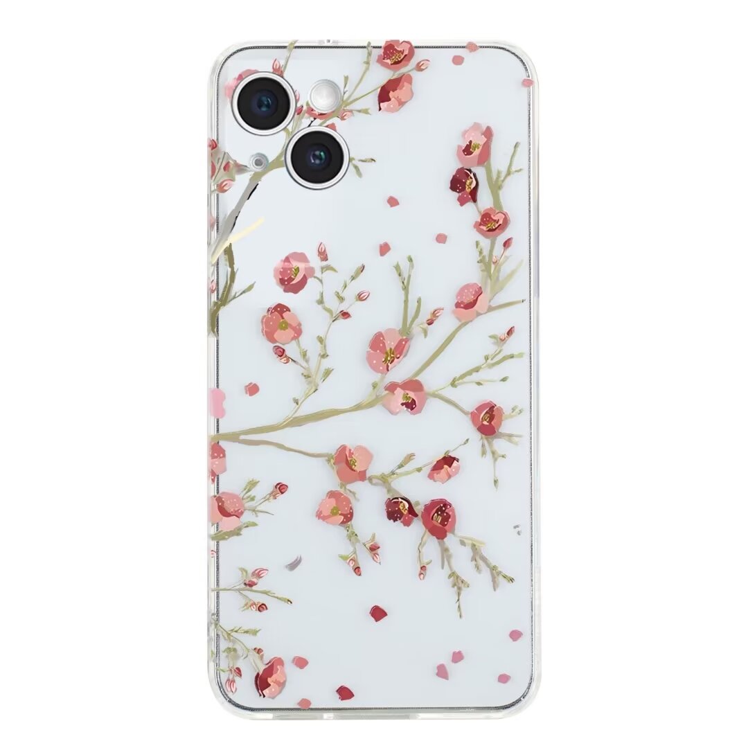 Fashion Flower Soft TPU Cases For Samsung S24 Plus Ultra S23 FE A54 A34 A24 A14 A55 A35 A25 A15 A05 A05S Luxury Butterfly Cat Animal Cute Lovely Purple Floral Phone Cover