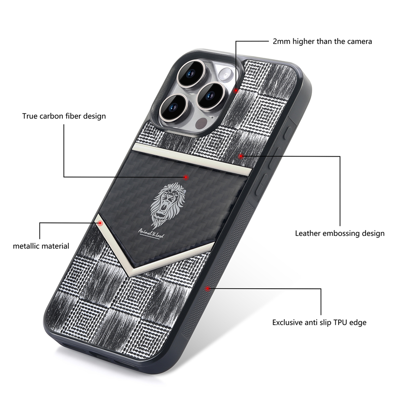 Luxus Carbonfaser Graffiti Vogue Telefon Hülle für iPhone 15 14 13 12 Pro Max Langable stabil stilvolle vollständige Schutzgitter-Leder-Back Cover Anti-Fall-Fall