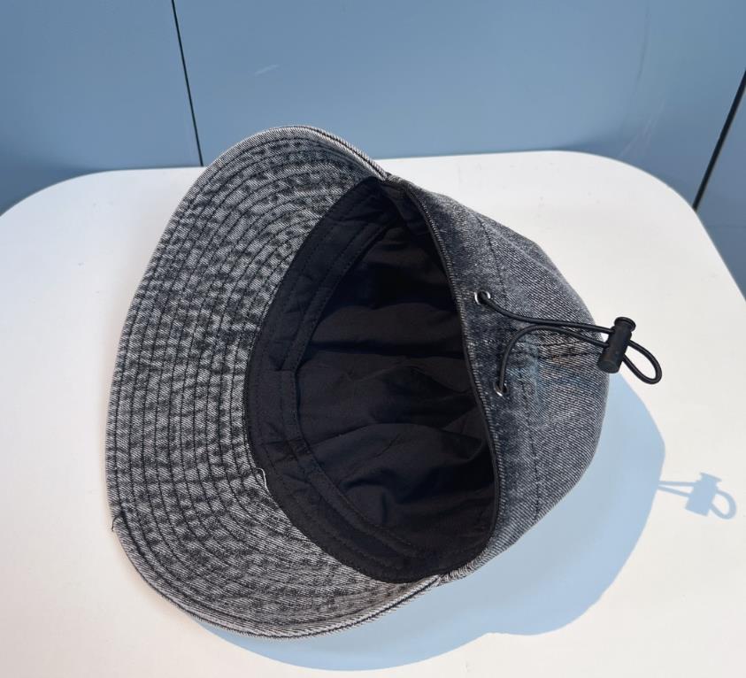 Coup de cowboy COWBOY CAP pour les femmes Designer Men Dame Lady Mens Denim Bucket Hat Caps Casquette Solid Fitd Sun Caps Chapeaux Unisexe