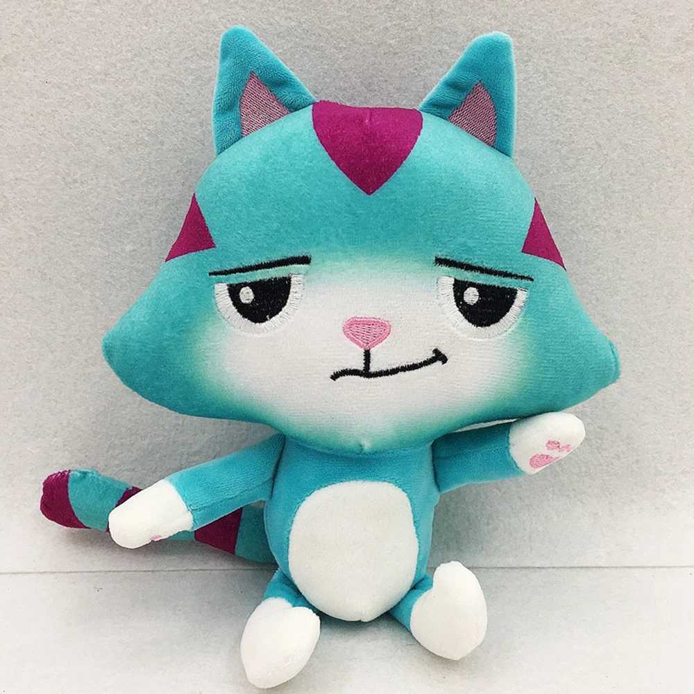 Stuffed Plush Animals Hot Gabby Dollhouse Plush Toy Mercat Cartoon Stuffed Animals Smiling Cat Car Cat Hug Gaby Girl Dolls Kids Birthday Gifts T240513