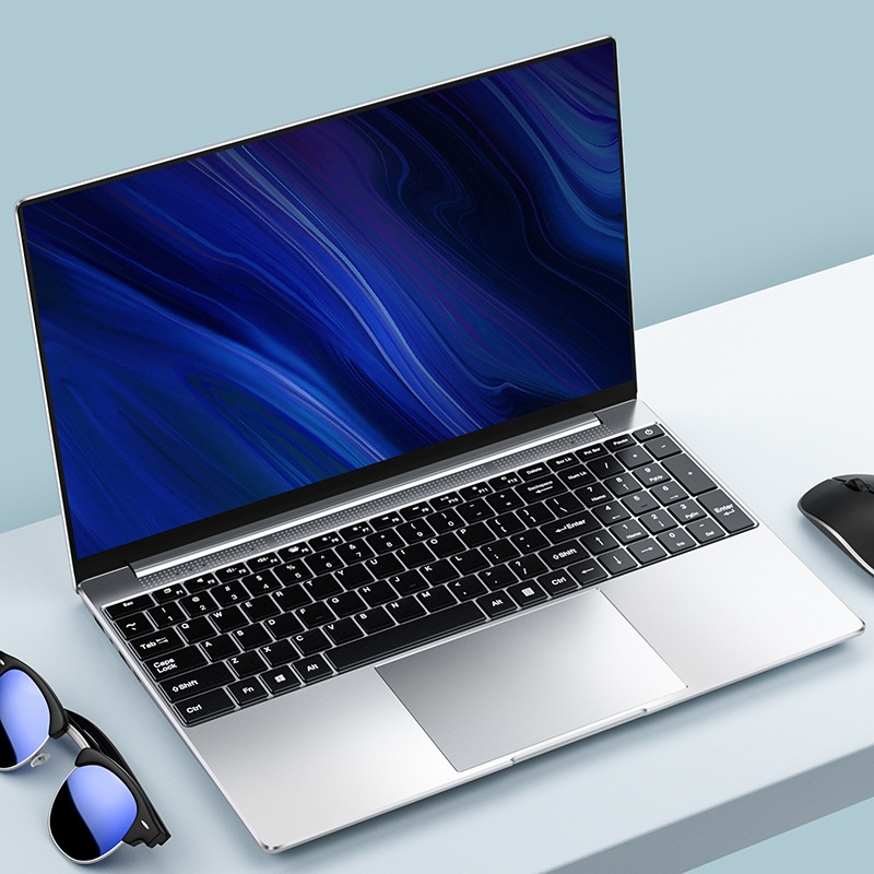 2024 Core i7 Lätt 15,6-tums 4K HD i5 Laptop Screen Game Netbook Laptop
