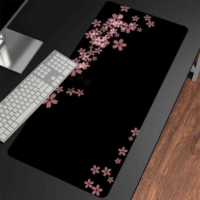 Muskuddar handled vilar stora spelmousepads element Art Mouse Pad Computer Mousepad Mouse Mat 90x40cm Desk Pads For PC Keyboard Mats Table Rug J240510