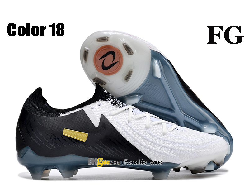 Presentväska män kvinnor fotboll stövlar Phantoms Luna Elite Fg Firm Ground Cleats Youth Kids Boy Girl Neymar Acc GX 2 Soccer Shoes Top Outdoor Trainers Botas de Futbol