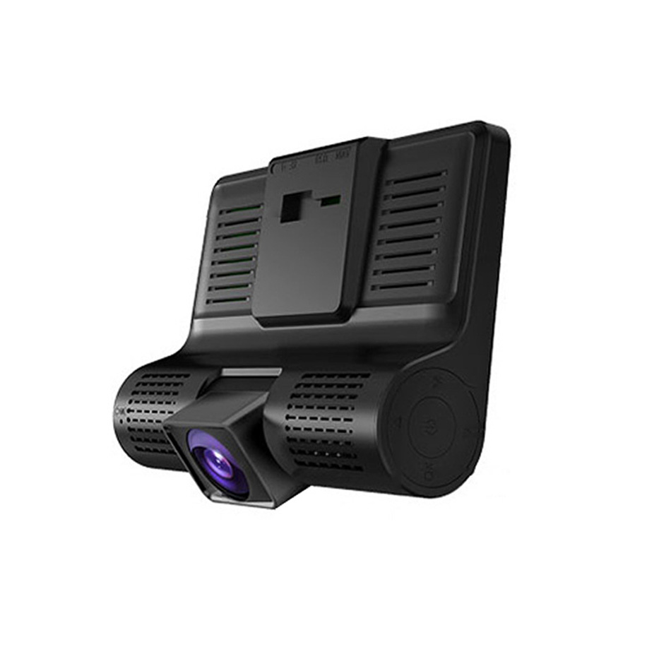 Nieuwe rijrecorder Auto DVR HD 1080P 3 Lens 170 graden achteraanzicht Parkeerbewaking Camera Automatische videobewegingsdetectie