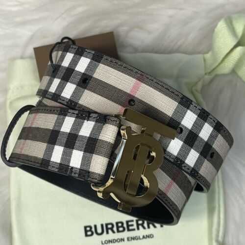 Designer Borbaroy Belt Fildle Buckle Genuine Leather Authentic Vintage Belt