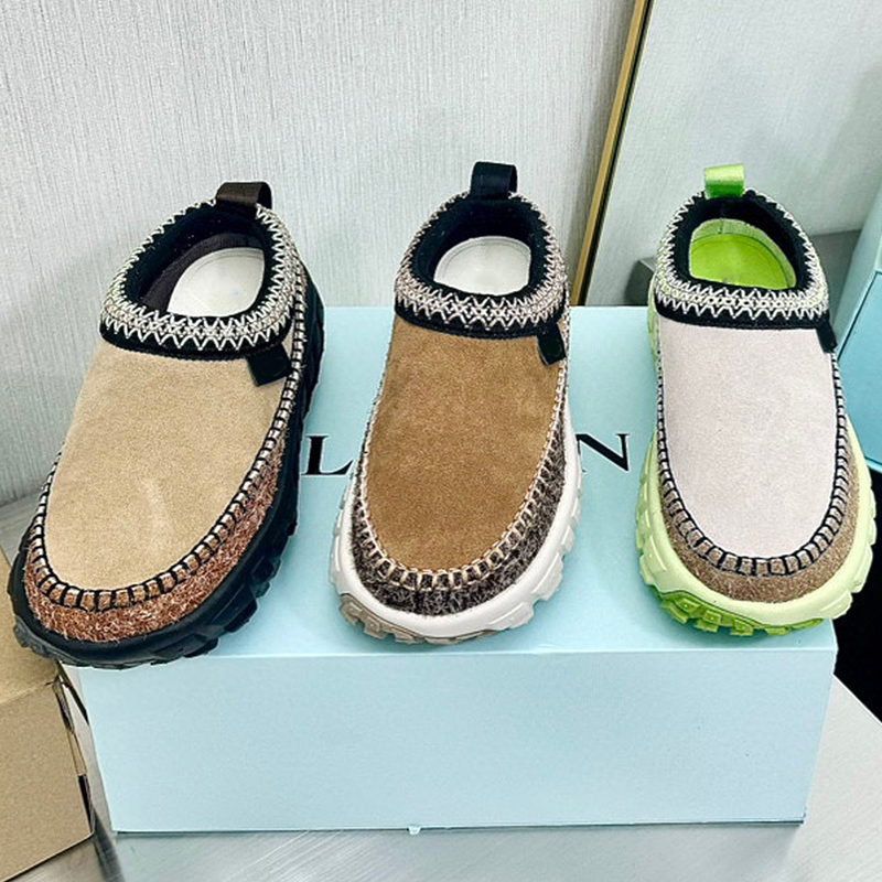 Designer Soft And Wear-Resistant Half Slippers Style Womens Casual Shoes 5877 Series Leather Rubber Foam Flat Sole Sneakers Size 35-41 Official Website Synchronized