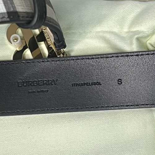 Designer Borbaroy Belt Fildle Buckle Genuine Leather Authentic Vintage Belt