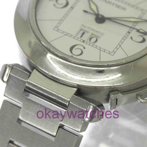 Aaaacratre Designer de haute qualité montres automatiques de haute qualité Pashac Bigdate W31055M7 Date de cadran blanc Regardez les garçons 90228966 avec boîte d'origine