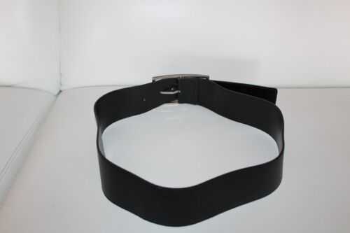 Designer Borbaroy Belt Fildle Fuckle Genuine Leather Celra Authentic Black Leation Wide Model Belt 40 100 100