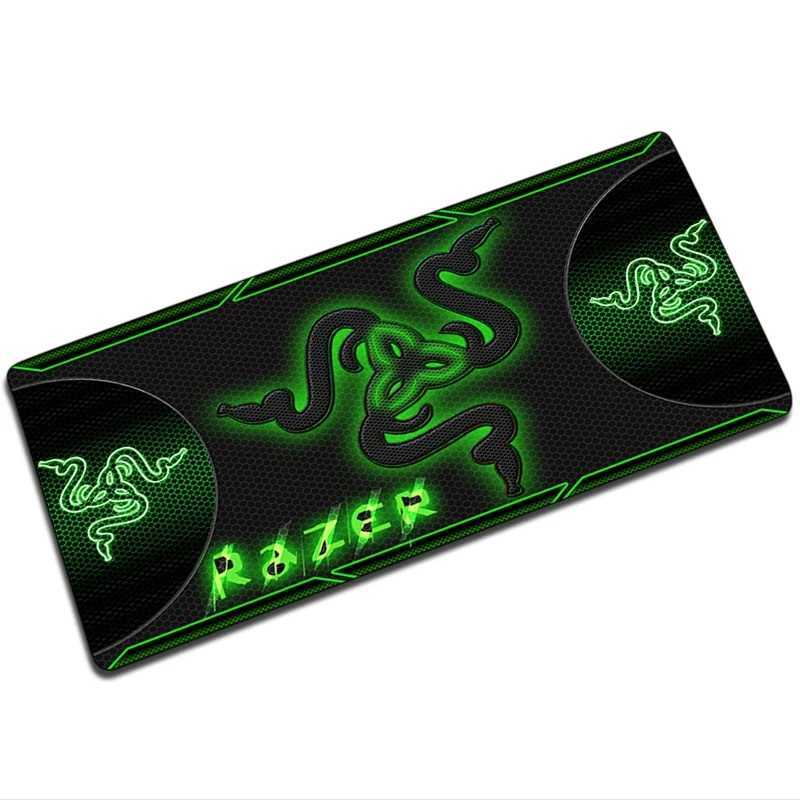 Muskuddar handled vilar razer mause pad animation mus pad stor spel dator skrivbord ped pc accessoarer tangentbord mus spel mus pad 30x80 varmilo j240510