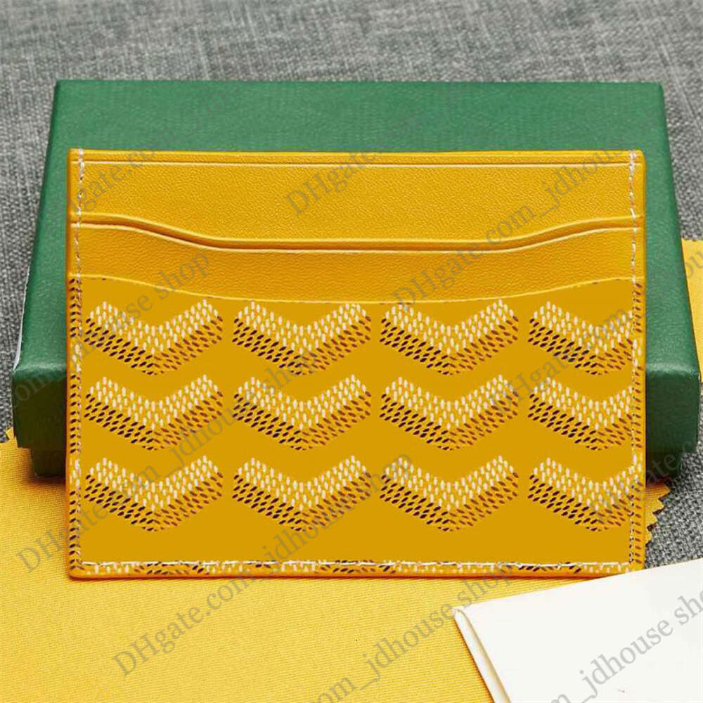 Korthållare Designer Mens Card Holder With Pattern Print Luxury Short Wallet Leather Purse Men Women Credit Clutch Mini Bag Cardholder Designer Fall P50117 2024