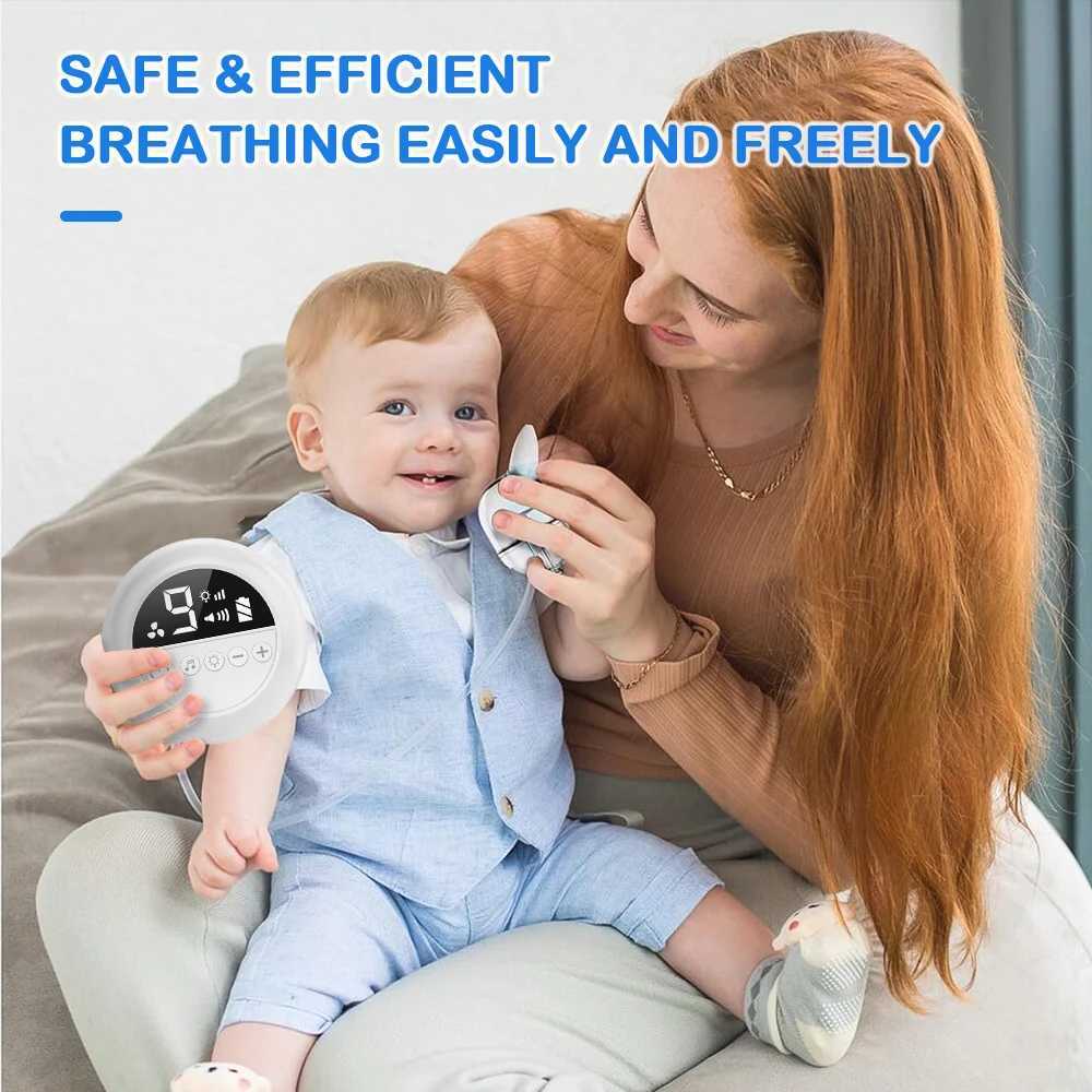 Nasala aspiratorer# Baby Nos Sprayer Electric Nose Cleaner med inbyggd musik och glödinladdningsbar nasal sugkopp lämplig för spädbarn D240516