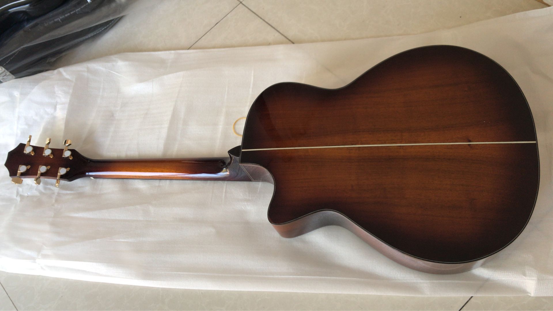 New 41# K24ce Brand New Acoustic Electric Guitar Ebony /Bone K24 All KOA In Natural 180906