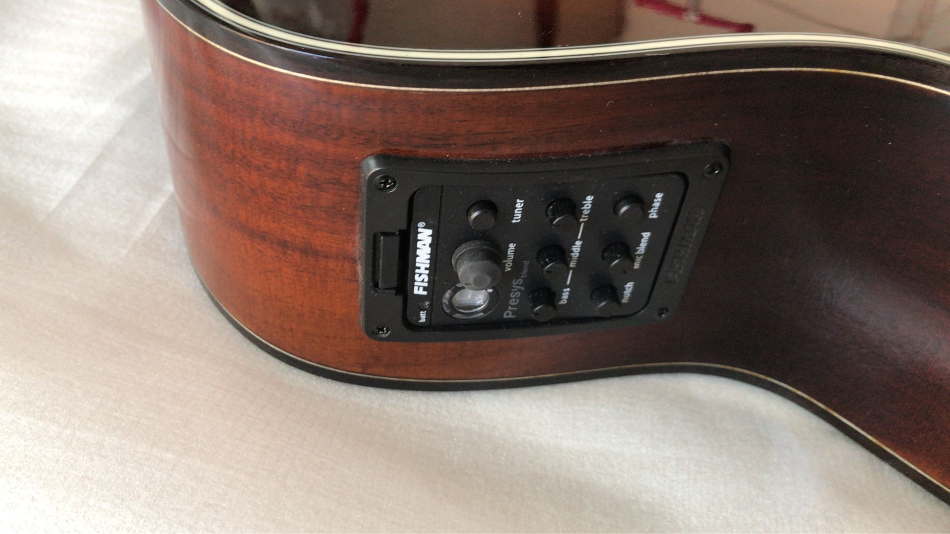 New 41# K24ce Brand New Acoustic Electric Guitar Ebony /Bone K24 All KOA In Natural 180906