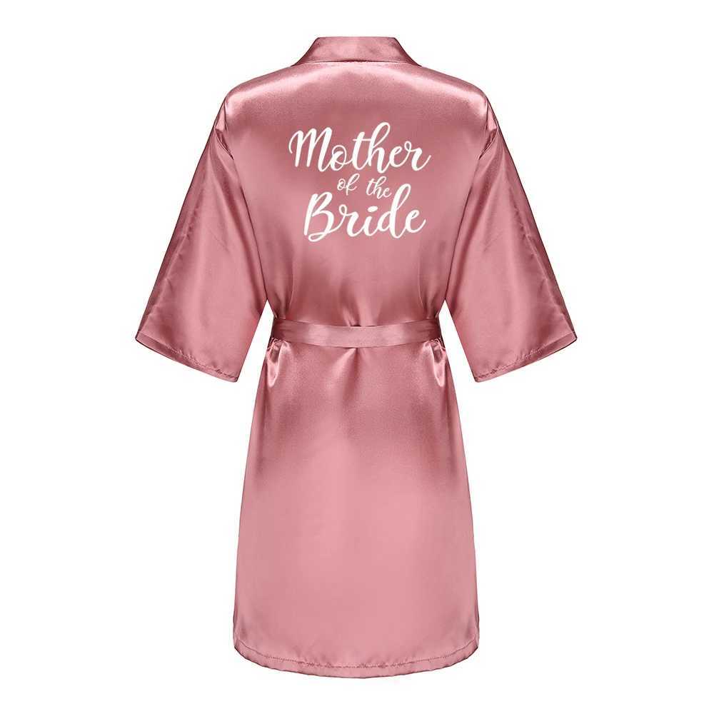 NR19 Sexy Pyjamas Wedding Bride Bridesmaid Robe Dressing Gown Sexy Women Bathrobe Nightgown Short Sleepwear Casual Flower Kimono Geisha M L XL 2404101