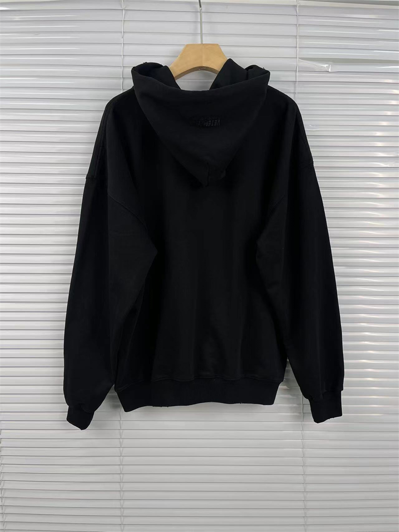 Oversized Black Hoodie Men Women Streetwear Hooded Pullover Print Sweaters