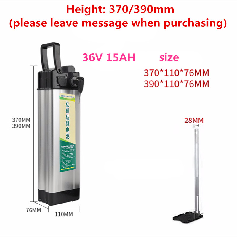 Zusammenklappbare Lithium-Batterie für Elektrofahrzeuge, E-Bike, 36 V, 48 V, 10 Ah, 12 Ah, 15 Ah, 18 Ah, 20 Ah, Stromversorgung, Speicherbatterie