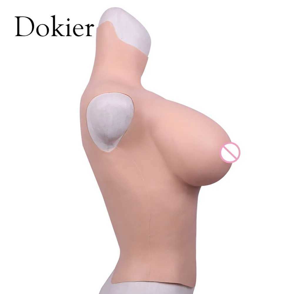 Coussinet de poitrine Dokier Silicone formes mammaires faux seins pour crossdresser Drag Queen Sissy transgenre Cosplay Enhancer mâle à femelle Ladyboy 240330