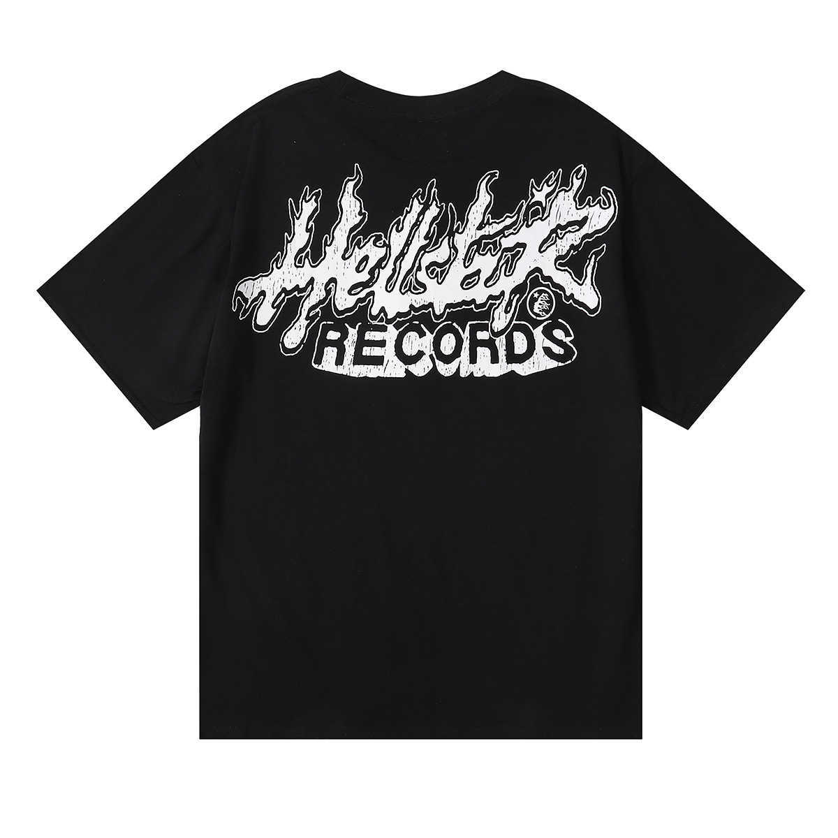 Hellstar à la mode comme Hell Star Teana Sound imprimé Double fil coton décontracté à manches courtes T-shirt pour hommes et femmes9vdww82r