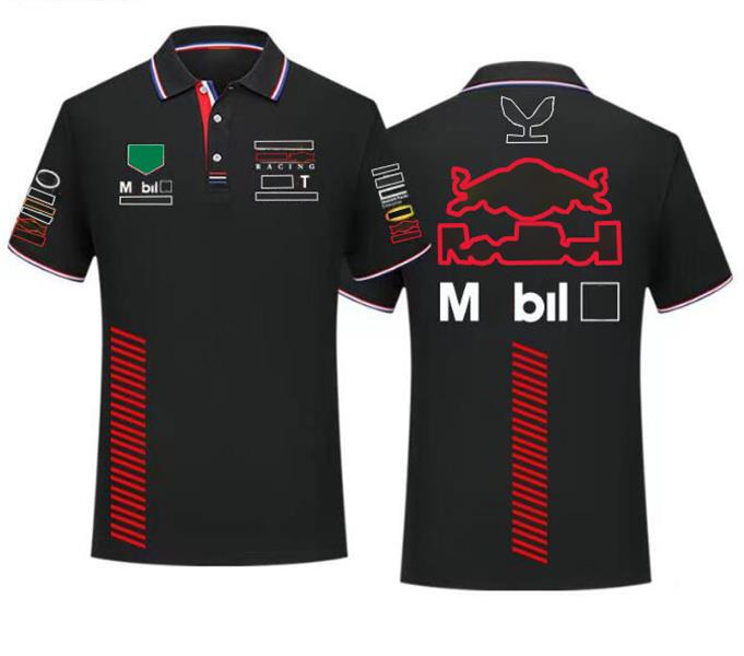 2024 Nuove polo da corsa F1 T-shirt a maniche corte squadra da uomo e da donna personalizzata