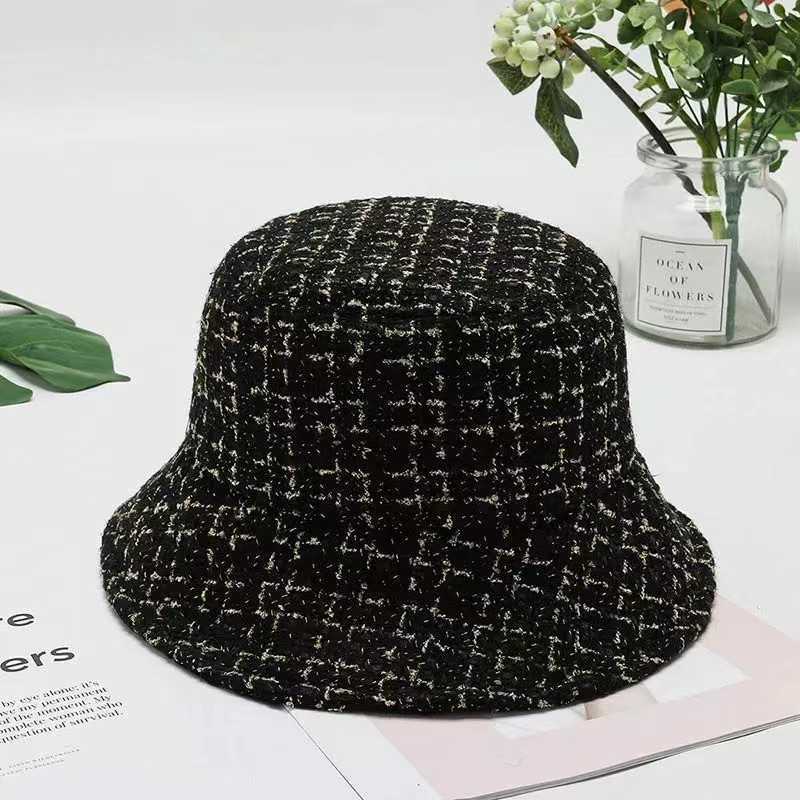 Xiaoxiangfeng Fishermans Hat النسخة الكورية للأزياء Sunshade Hat Show Face Small Instagram Fashion Hat Hatperment propelectile Sunshade Hat