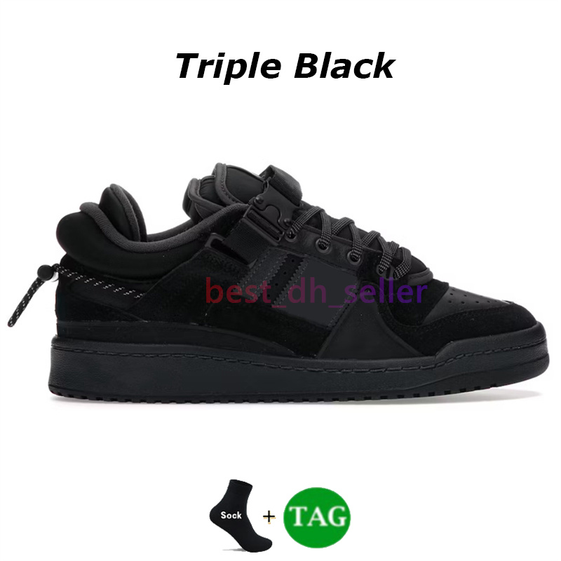 Classic designer shoes for men women casual sneaker wonder white Paso Fino Triple Black Cream Yellow Boston Day Blue Bad Bunny Response sports trainers Forum Low shoe