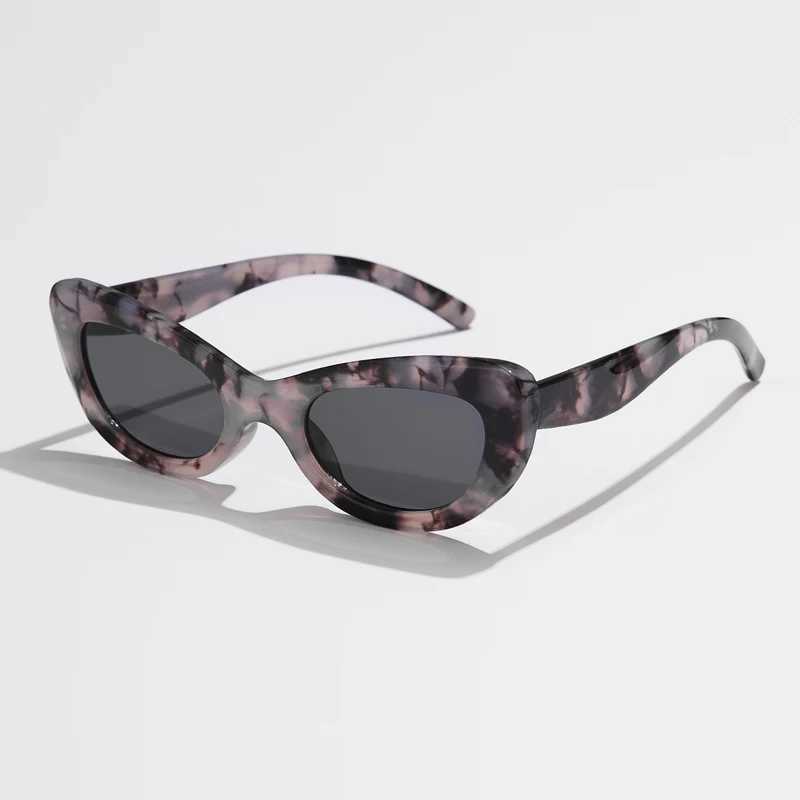 Sunglasses New Womens Designer Sunglasses Luxury Oval Sunglasses Womens Classic Retro Glasses UV400 Outdoor Glasses J240330