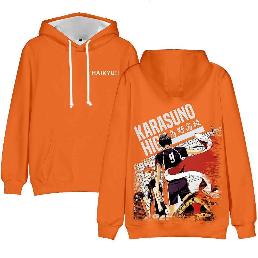 Neue 3D-Volleyball-Jugend Haikyuu3d digital bedruckte Herren- und Damen-Kapuzenpullover Anime