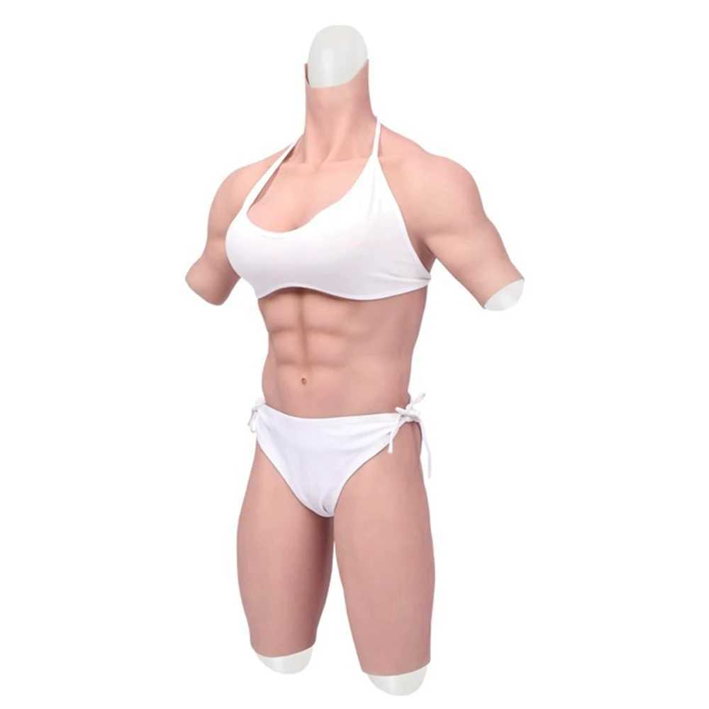 PAD PALON EYUNG 8th / 9th Silicone Pirage avec faux corps musculaire Cosplay Crossdresseurs Silicone transgenre muscle Barbie Muscle Suits 240410