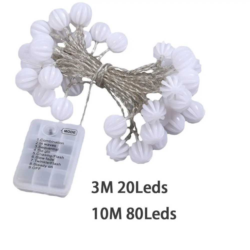 LED Strings 8 Modes String Lights Haute Qualité Énergie Solaire Lumière Décoration Fée Lampe Blanc Chaud Guirlande De Mariage YQ240401