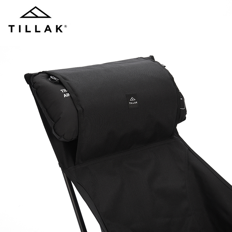 Tillak Outdoor Camping aufblasbares Kissen geschwärzt tragbares weiches ultraleichtes Kissen Moon Chair faltbares aufblasbares Kissen