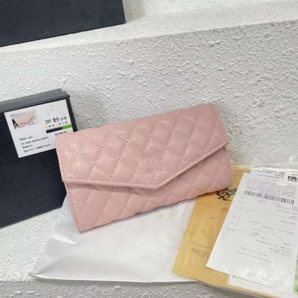 Pochettes chaudes pour femmes, portefeuille Long pour femmes, nouveau sac Lingge à main, 2024