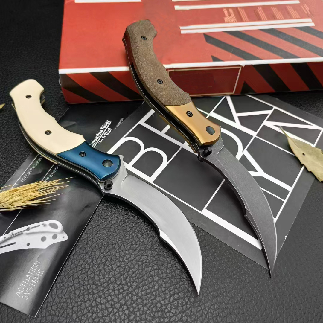 Новый C7465, высококачественный складной нож-флиппер, 8Cr13Mov, атласное/черное лезвие для мытья камня, ручка из смолы/микарты, открытый кемпинг, походы, рыбалка, EDC, складные ножи