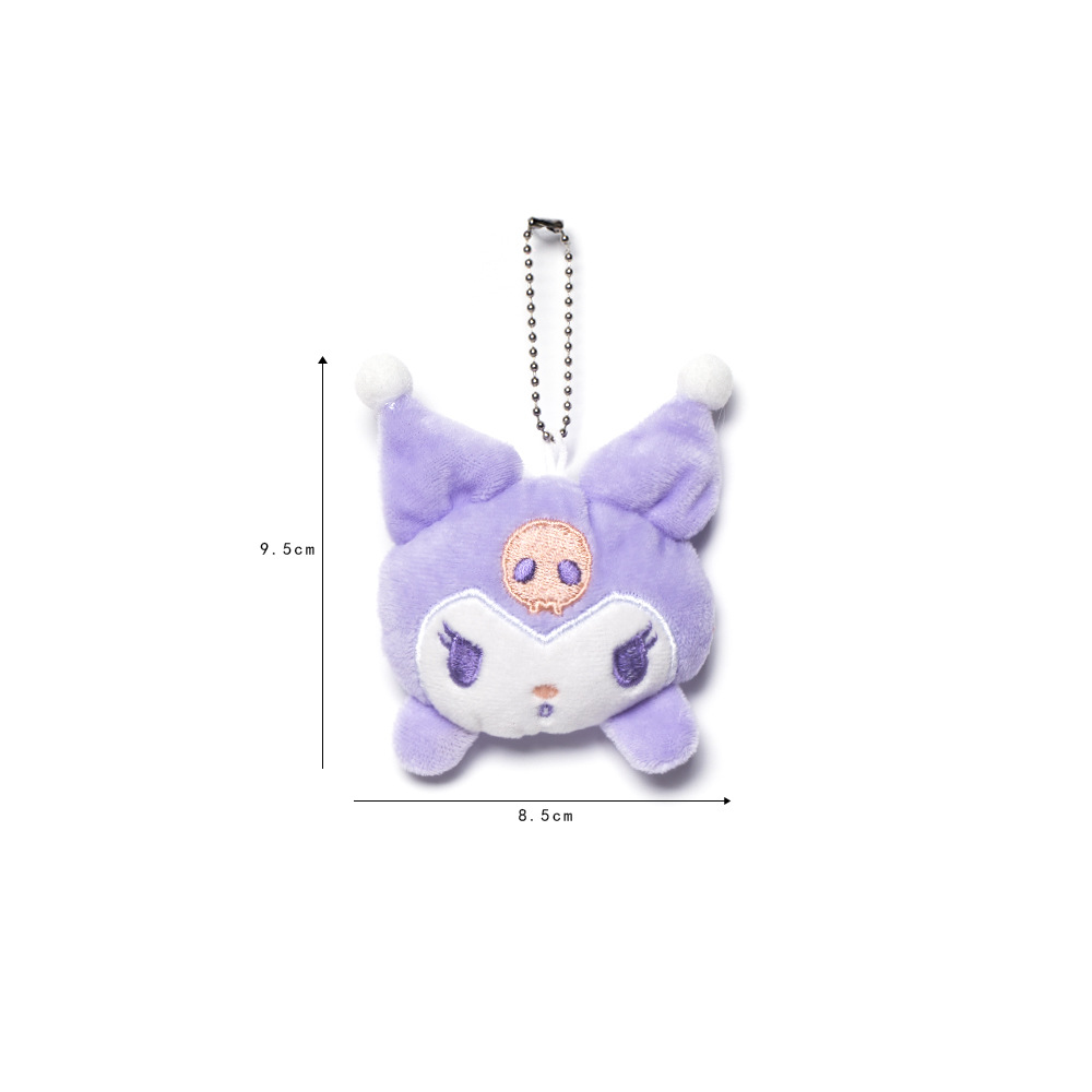 Cartoon hanger pluche laurier hond Kuromi Melody pudding hond tas pop hanger