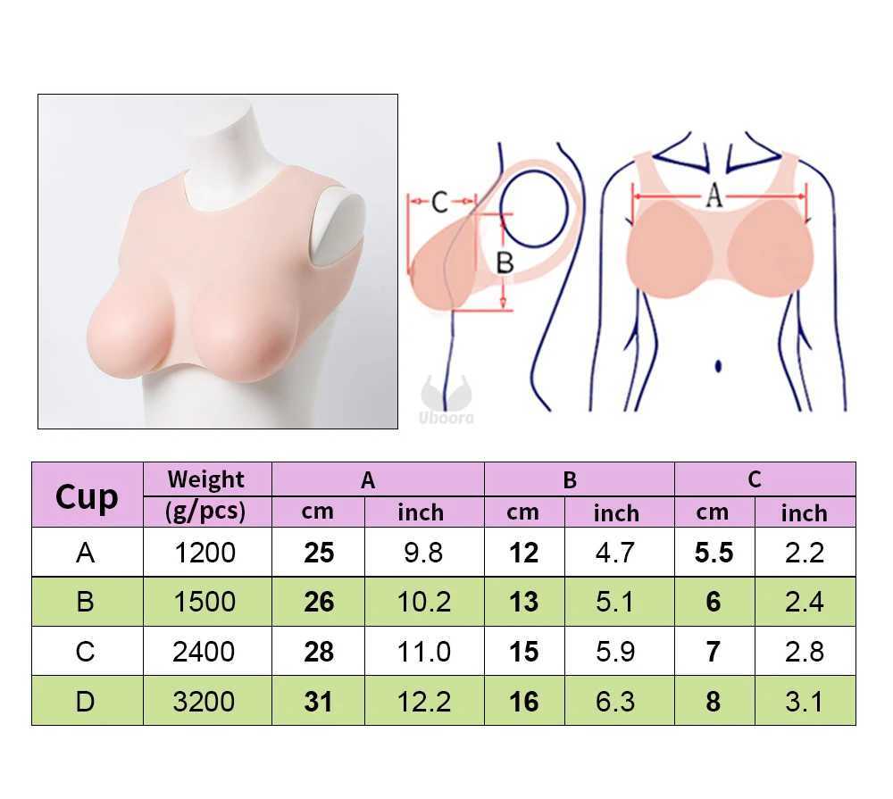 母乳パッドA/B/C/Dカップシリコン誤った胸部乳輪と乳首の偽胸部偽CD偽のシリコン乳房プロテーゼ240330