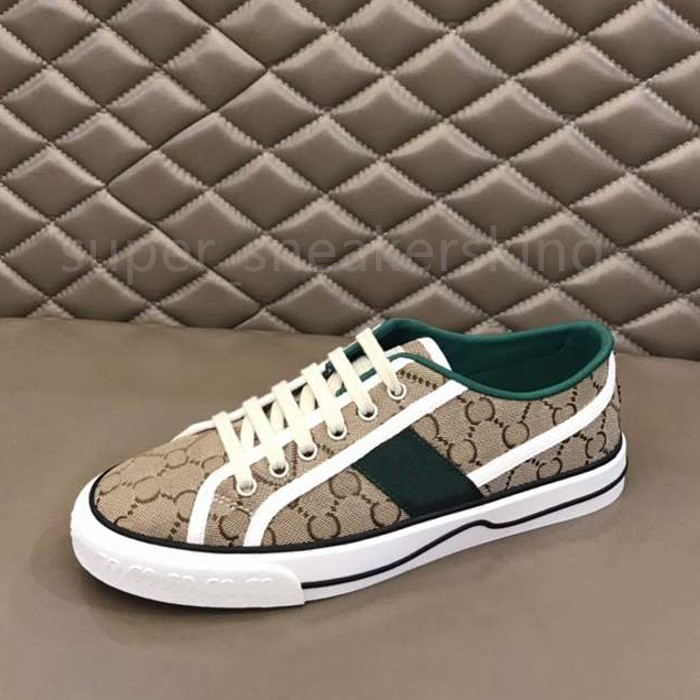 Designer Leinwandschuhe Tennis 1977 Sneaker Männer Frauen Trainer Beige Blue gewaschene Jacquard Denim bestickte Vintage Sneaker mit Kastengröße 35-46