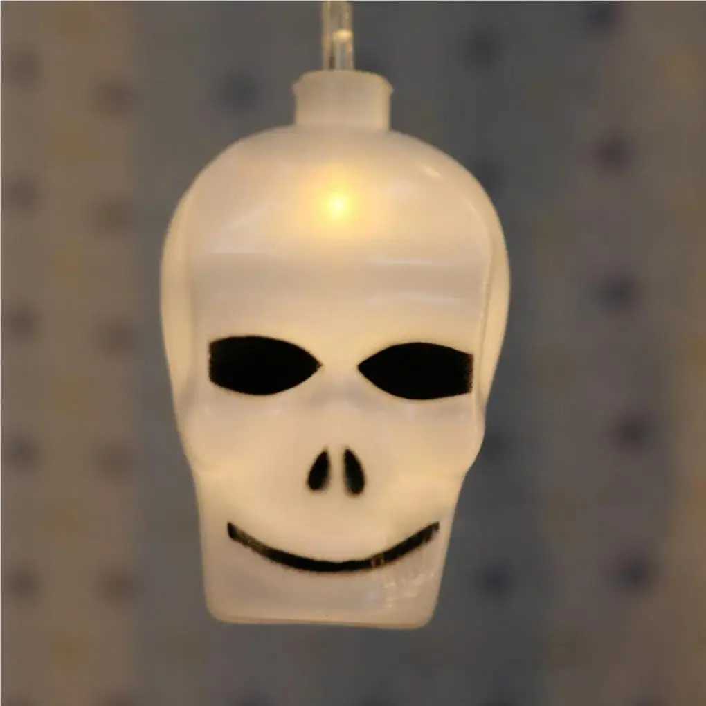 Cordas LED Halloween String Light Decorativo Festival Lanterna de Abóbora DIY Noite Lmaps Festa em Casa Decorações de Presente de Ano Novo YQ240401