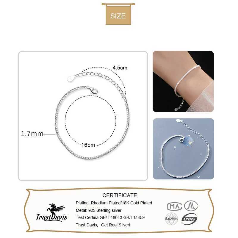 Pendanthalsband Trustdavis äkta 925 Sterling Silver Temperament Sweet Choker Dazzling CZ Kort halsband för kvinnor Bröllopsmycken Present DS1869 240330