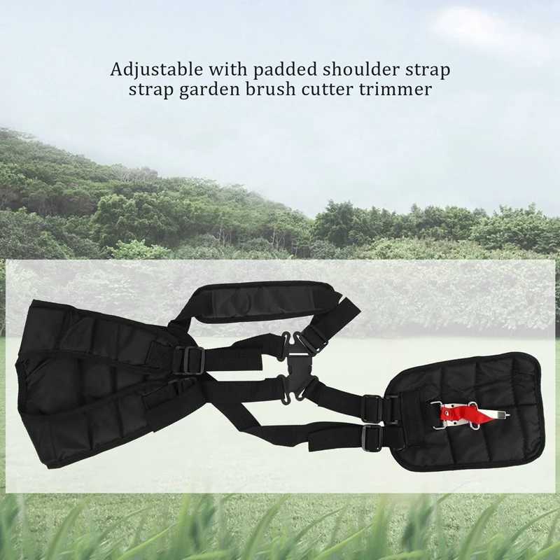 Breast Pad Adjustable Padded Shoulder Harness Strap Garden Brush Cutter Trimmer Strimmer 24330