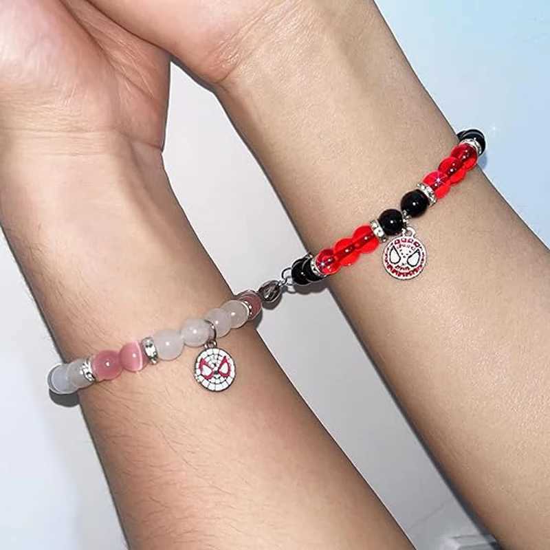 Chain Spider Friendship Bracelet is a perfect match for the best friend of couples. Spider Bracelet Birthday Jewelry Womens Gift Q240401