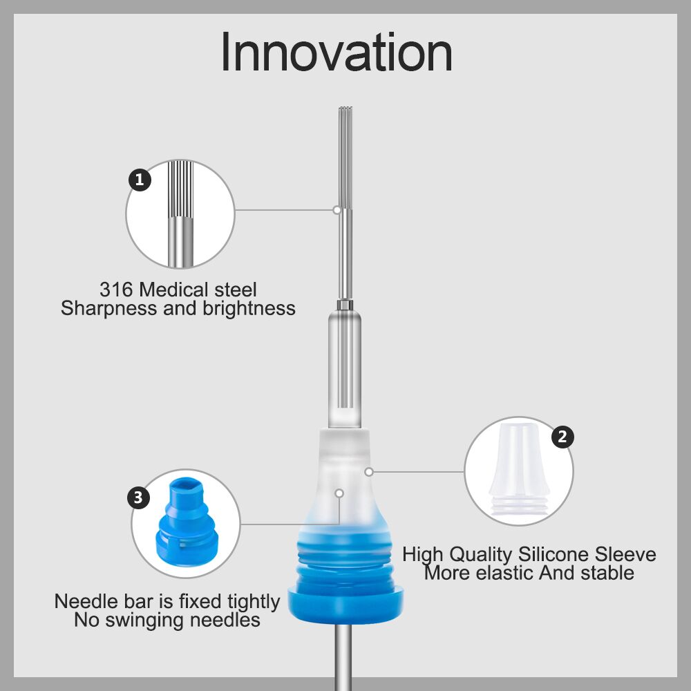 カートリッジタトゥーニードルRL/RS/RM/M1使い捨てラウンドライナーシェーダータトゥーカートリッジマシングリップ用タトゥー針