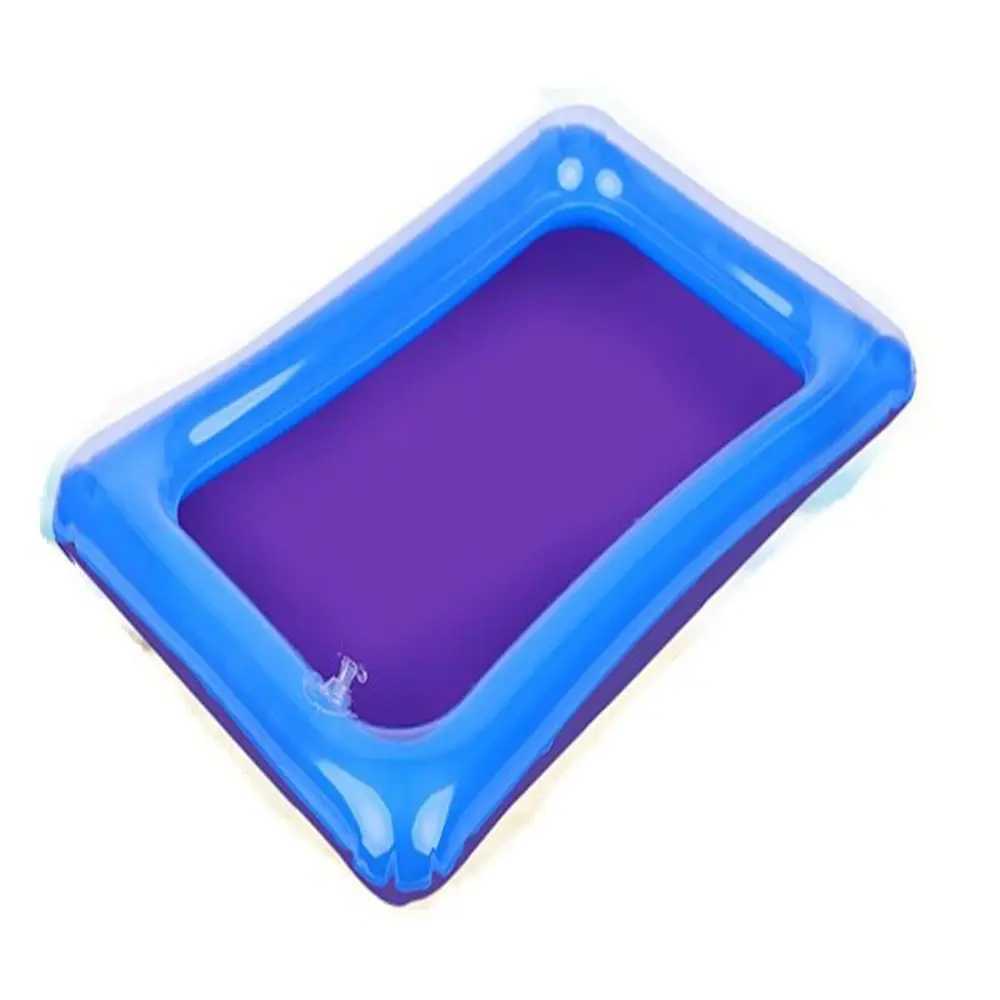 Giochi con la sabbia Giochi acquatici Divertimento in acqua Multifunzione interni Vassoio di sabbia gonfiabile Giocattoli bambini Gioca con la sabbia Modellazione di argilla Forniture Accessori la tavola di melma Educativi 240402