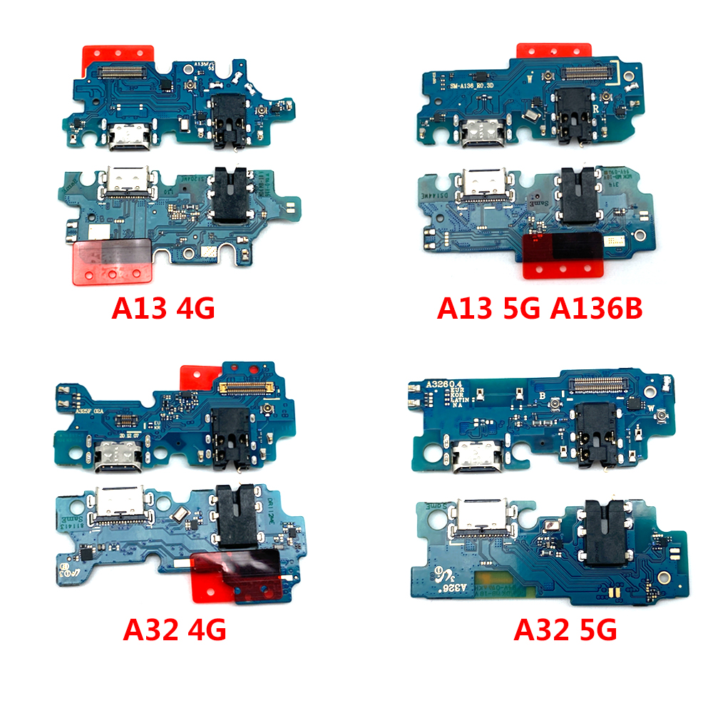 New USB Charging Connector Plug Port Dock Flex Cable For Samsung A12 A02 A02s A03s A03 Core A13 A22 A32 A33 A53 A04 A04s 4G 5G