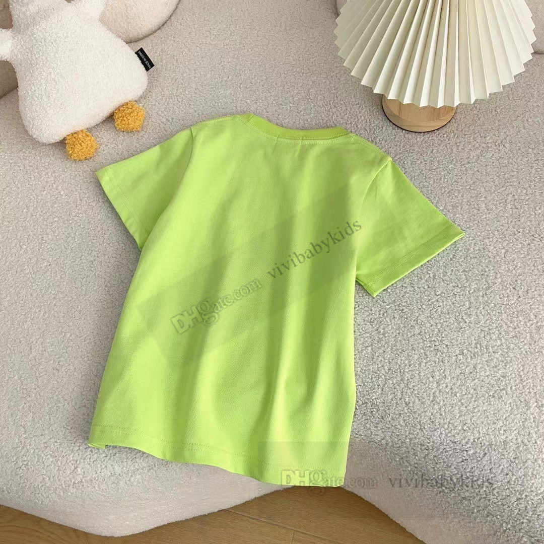 Boys Monkey Letter Printed T-shirt dla dzieci kreskówki krótkie koszulki dla dzieci designer odzieży 2024 Letnie dzieci bawełniane topy Z7477